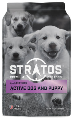 STRATOS ACTIVE DOG & PUPPY 27/14 - 30 LB. BAG