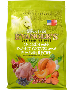 Evangers Grain Free Chicken Sweet Potato & Pumpkin Dog Food