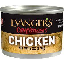Evanger's Grain-Free 100% Chicken Dog/Cat Canned Food