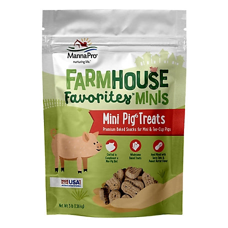 Farmhouse Mini Pig Treats, 3 lbs