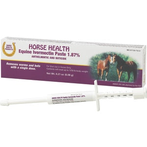 Horse health Ivermectin Apple paste 1.87%