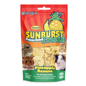 Higgins Sunburst Freeze Dried Fruit Pineapple Banana Small Animal Treats, .5-oz
