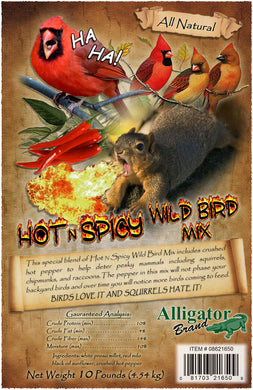 Hot N Spicy Wild Bird Mix 10 lb