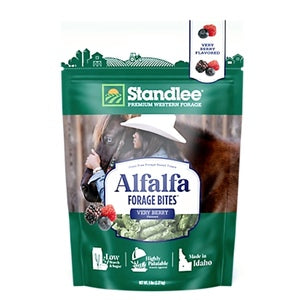 Alfalfa Forage Bites - Verry Berry Flavor - 5lbs.