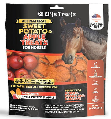 Elite TReats Sweet Potato & Apple Horse Treats 8oz