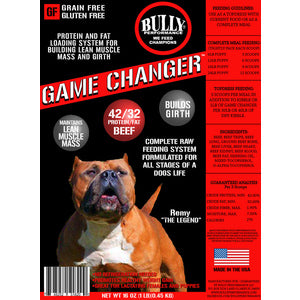 BULLY PERFORMANCE GAME CHANGER - 1 LB BEEF