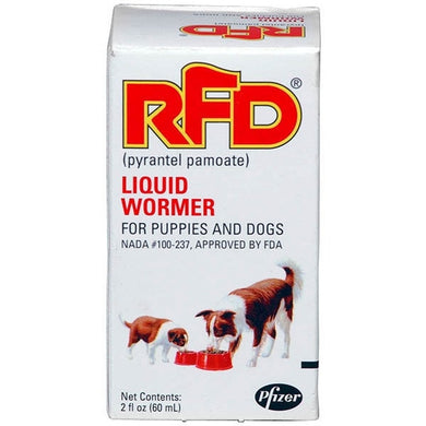 RFD Liquid Wormer Dog & Puppies 2 oz
