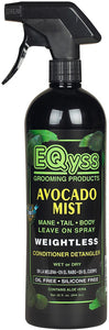 EQyss Grooming Products Avocado Mist Horse Conditioner & Detangler, 32-oz bottle