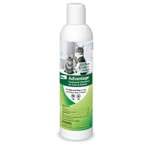 Advantage Flea & Tick Treatment Shampoo for Cats & Kittens - 8 oz.