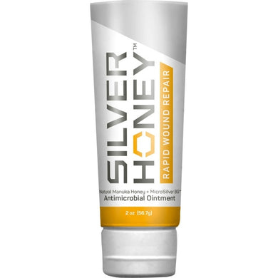 Silver Honey Hot Spot and Rapid Wound Repair Ointment 2-OZ Tube