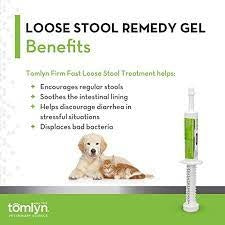 Tomlyn Firm Fast Loose Stool Remedy Chicken-Flavored Gel for Dogs & Cats, 30-cc