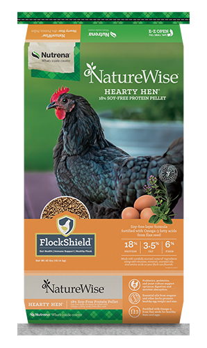 NatureWise Hearty Hen Soy Free Chicken Layer Feed 40#