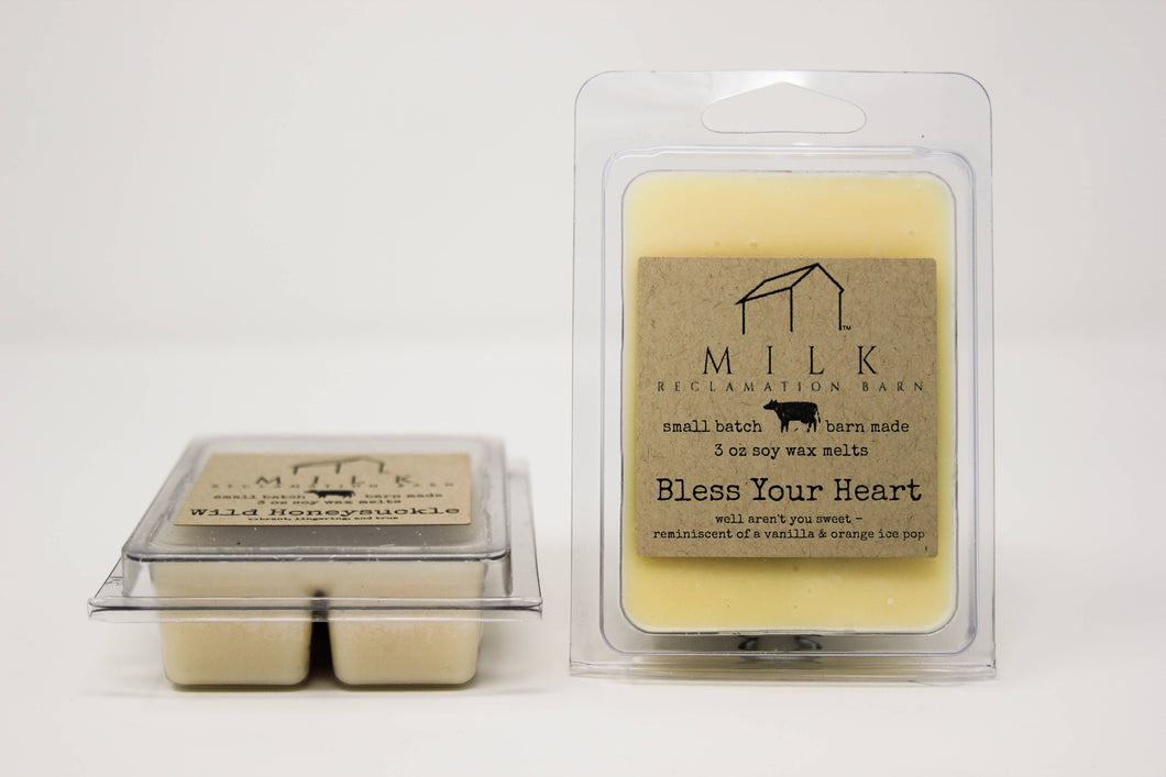 Milk Reclamation Barn - Wax Melts Bless Your Heart