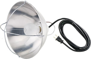 Miller Little Giant Brooder Reflector Lamp 10.5 inch with Clamp