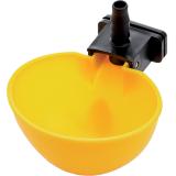 Automatic Gravity Poultry, Quail, Fowl Waterer Yellow Bowl Float