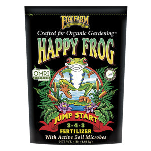 HAPPY FROG JUMP START DRY FERTILIZER 4-LB BAG