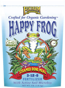 HAPPY FROG STEAMED BONE MEAL DRY FERTILIZER 4-LB BAG