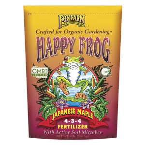 HAPPY FROG JAPANESE MAPLE DRY FERTILIZER 4-LB BAG