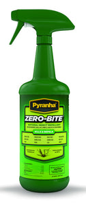 Pyranha Zero-Bite Natural Insect Repellent, 32-oz