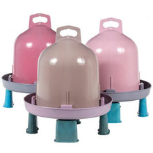 Top Fill Chicken Waterer 1.5 Gal with Legs Multi Color choices