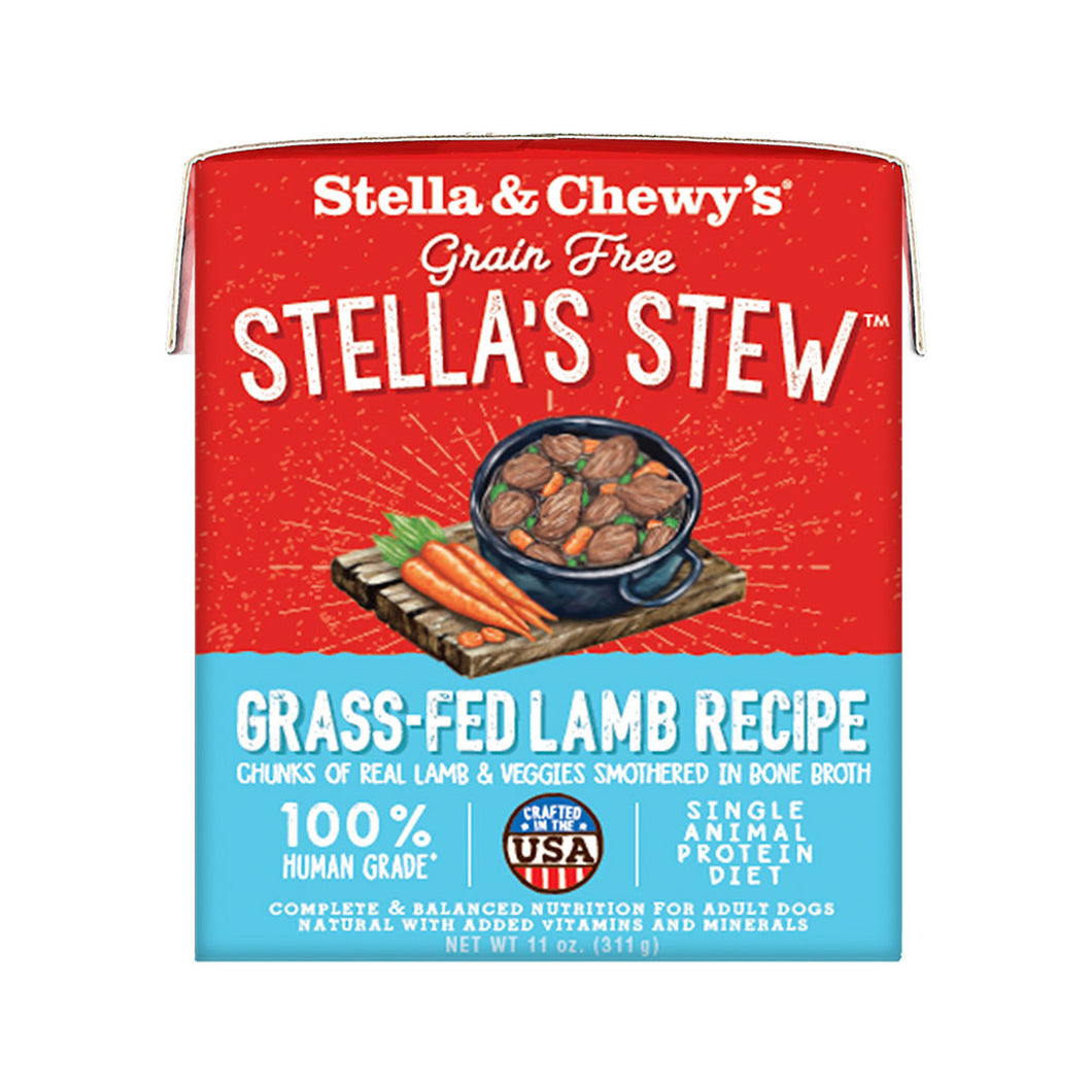 Stella & Chewy's Stella's Stew Grass-Fed Lamb Wet Dog Food, 11-oz