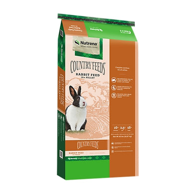 Nutrena Country Feeds Rabbit 16% Pellet Feed 50lb
