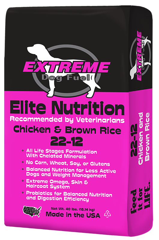 Extreme Dog Fuel, Pink Bag 22-12, 40lbs.