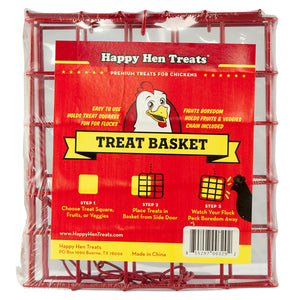 Happy Hen Treats Square Treat Basket for Chickens