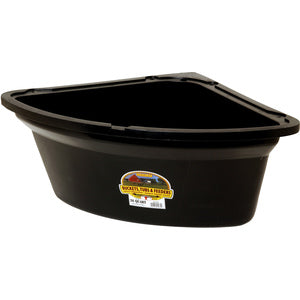 FEEDER BUCKET CORNER FENCE 26-QUART Black