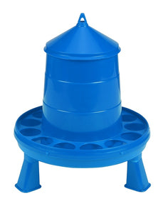 Plastic Hanging Poultry Feeder with Legs 4 pound