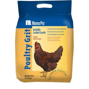 Manna Pro Poultry Grit  with Probiotics 25#