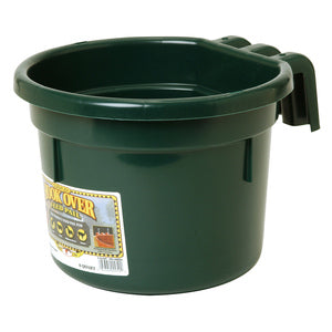 Hook Over Feed Pail 8 Qt - Hunter Green