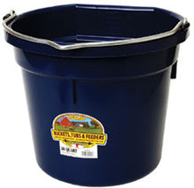 20 qt Flat Back Bucket Multi Color Made in USA