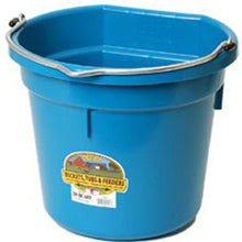 20 qt Flat Back Bucket Multi Color Made in USA