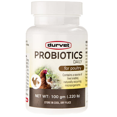 Durvet Probiotics Daily Poultry 100 gm