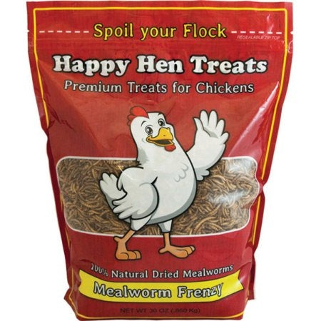 Happy Hen Treats Mealworm Frenzy, 30-oz