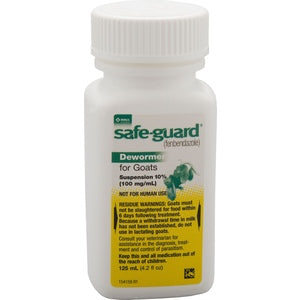 Merck Safe-Guard Dewormer Goat Supplement, 125-mL
