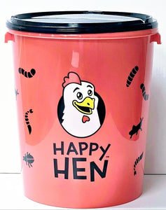 Happy Hen Bucket Holds 40 liters or approx 10.5 gallons