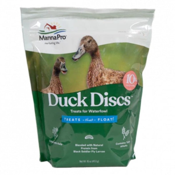 Manna Pro Duck Discs 16oz Resealable Bag