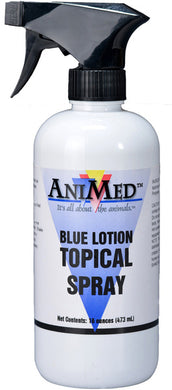 Blue Lotion Topical Antiseptic Spray 16 oz