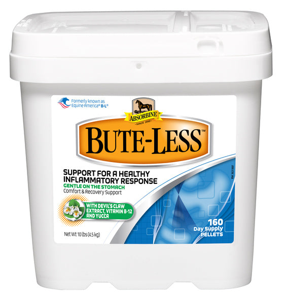 Absorbine Bute-Less Comfort & Recovery Supplement Pellets, 10-lb