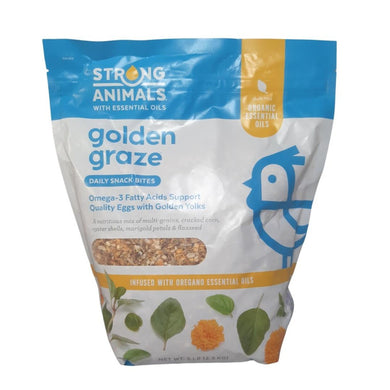 Golden Graze Daily Snack Bites For Chickens 5 lbs