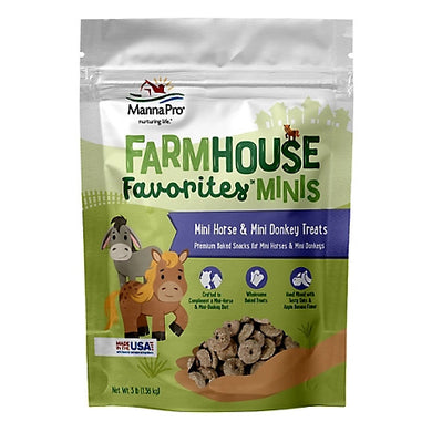 Farmhouse Favorites Minis Mini Horse & Mini Donkey Treats 3 lb