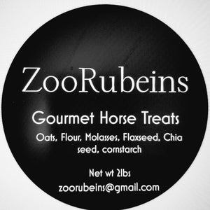 ZooRubeins Gourmet Horse Treats with Chia Seed