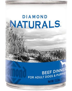 Diamond Naturals Beef Dinner Adult & Puppy Canned Dog Food