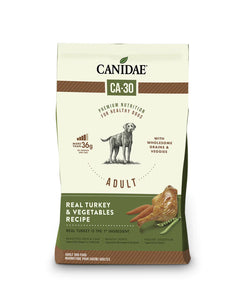 Canidae CA-30 Real Turkey & Vegetables Recipe Dry Dog Food, 25-lb