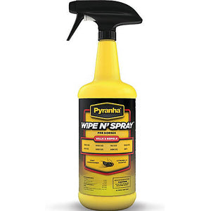 Pyranha Wipe N' Spray Horse Fly Repellent, Various Sizes