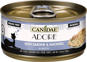 Canidae Adore with Sardine & Mackerel in Broth Wet Cat Grain Free 2.46 oz