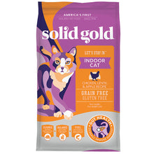 Solid Gold Let's Stay In Indoor Chicken, Lentil & Apple Recipe Adult Grain-Free Dry Cat Food