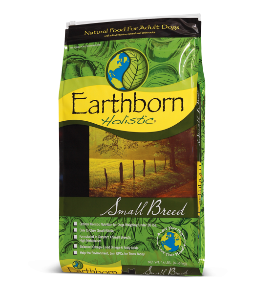 Earthborn Holistic Small Breed Pea-Free Dry Dog Food, 12.5-lb